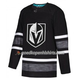 Vegas Golden Knights Blank 2019 All-Star Adidas Zwart Authentic Shirt - Mannen